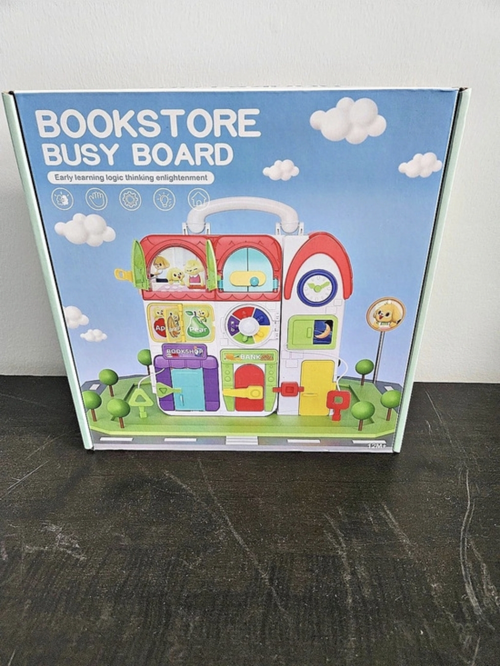 Bookstore Busy Board Learning Toy